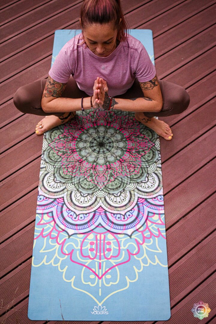 Yogamatte Basic Art Collection Spiral Mandala von Yogistar Yogamatte Basic Art Collection Spiral Mandala von Yogistar