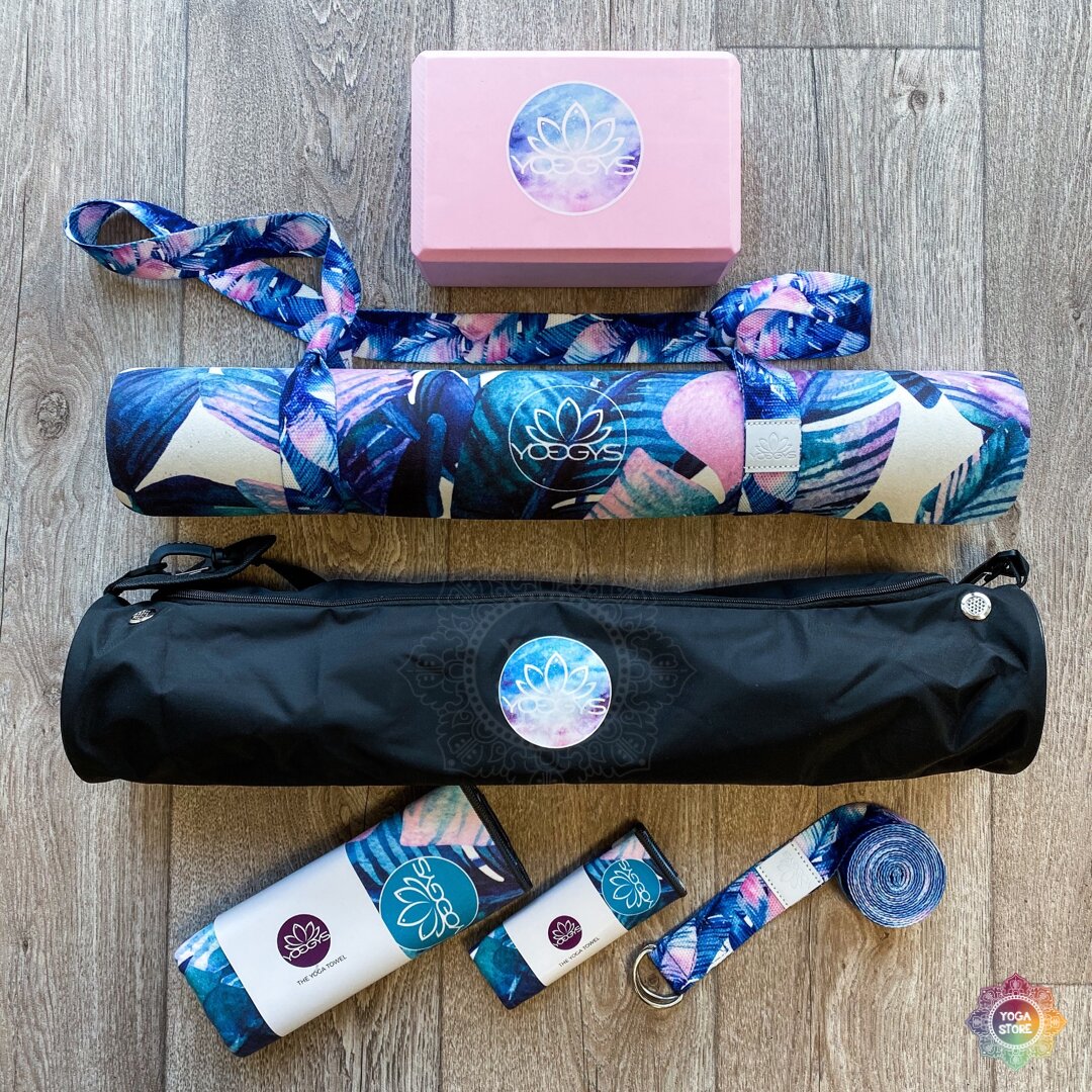 Yoggys Multipack Set Tropical Island Yoga Mat Yoga Props