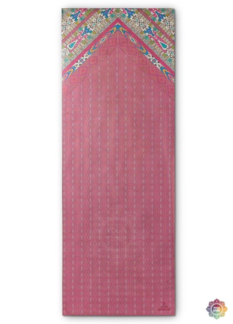 prAna Transformation Mat pomegranate marrakesh YOGA STORE