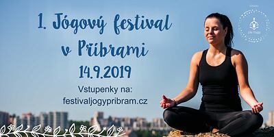 1. Jógový festival v Příbrami