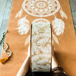 yoga wheel korkový kruh na jógu
