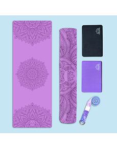Set na jógu s basic jógamatkou MANDALA LILA