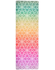 YOGGYS [BLOOMING FLOWER] barevná designová jógová podložka se vzorem