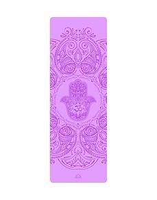 profesionální jógová podložka z přírodní gumy ALL YOGA MAT fialová HAMSA PURPLE
