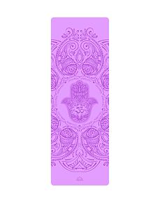 profesionální jógová podložka z přírodní gumy ALL YOGA MAT fialová HAMSA PURPLE