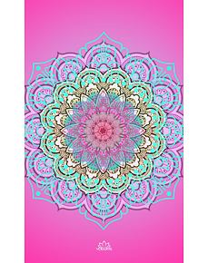 YOGGYS [LOTUS BLOSSOM] MALÝ RUČNÍK NA JÓGU s mandalou