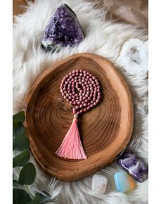 YOGGYS meditační mala - rodonit