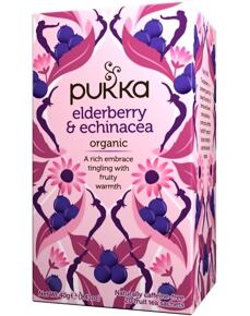 PUKKA čaj Elderberry/Echinacea BIO
