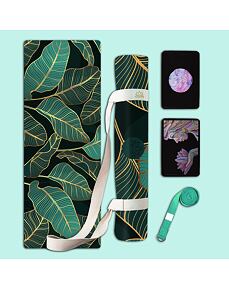 Set na jógu s designovou jógamatkou EMERALD