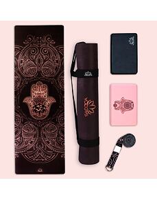 Set na jógu s designovou jógamatkou HAMSA