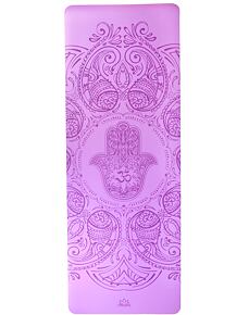 profesionální jógová podložka z přírodní gumy HAMSA PURPLE