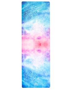 YOGGYS [ILLUMINATION] růžová/modrá designová jógová podložka