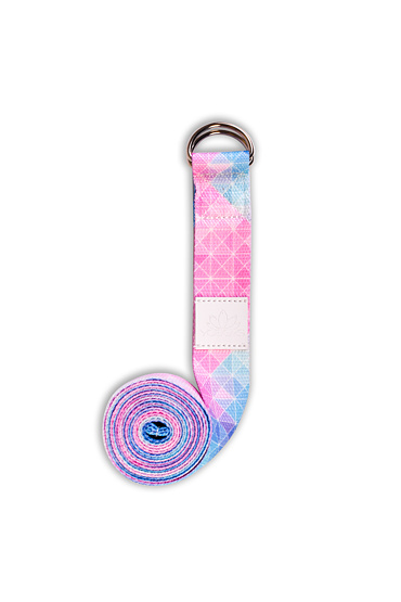 YOGGYS - YOGA STRETCHING STRAP [DIAMONDS]