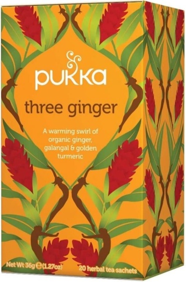 PUKKA čaj Three Ginger BIO