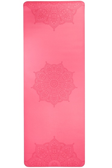YOGGYS ALL YOGA MAT růžová JÓGOVÁ PODLOŽKA [MANDALA LOVE] s mandalou