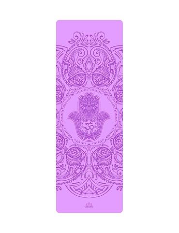 profesionální jógová podložka z přírodní gumy ALL YOGA MAT fialová HAMSA PURPLE