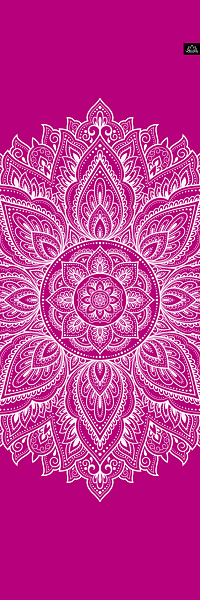 YOGGYS - jógová podložka, purpurová [MANDALA]