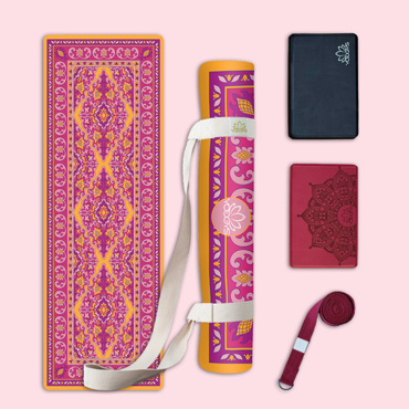 Set na jógu s designovou jógamatkou ARABIAN NIGHTS