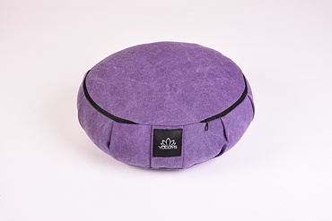 YOGGYS - meditační polštář, světle fialová