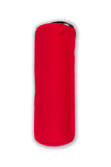YOGGYS - meditační bolster, červená