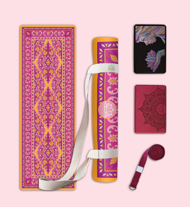 Set na jógu s designovou jogamatkou ARABIAN NIGHTS
