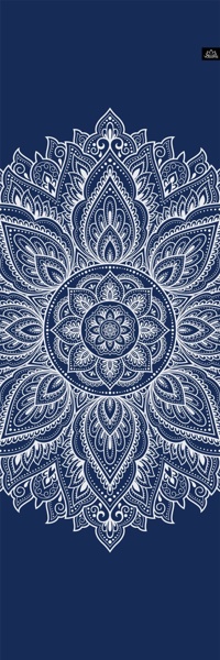 YOGGYS - jógová podložka, královská modrá [MANDALA]