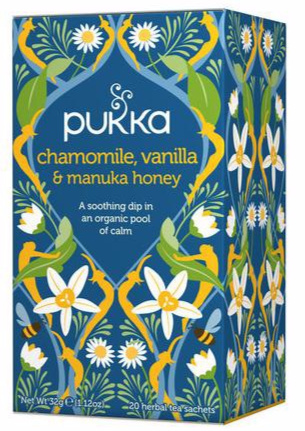 PUKKA čaj Manuka, heřmánek a vanilka