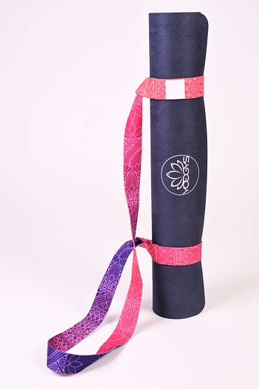 YOGGYS - YOGA CARRYING STRAP [RAINBOW MANDALA]