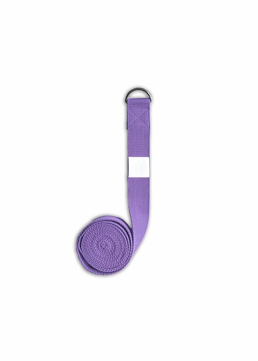 YOGGYS - STRETCHING STRAP jógový popruh [LEVANDULOVÁ]