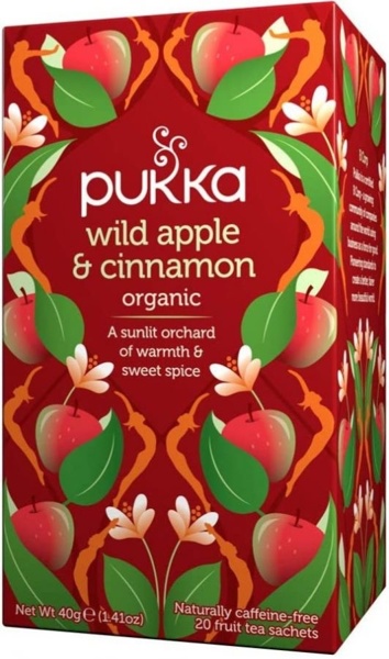 PUKKA čaj Wild Apple/Cinnamon BIO