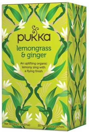 PUKKA čaj Lemongrass/Ginger BIO