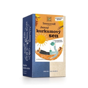 Jemný kurkumový sen BIO