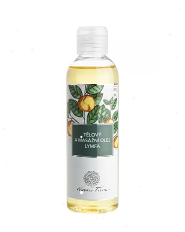 Tělový a masážní olej Lymfa 200 ml