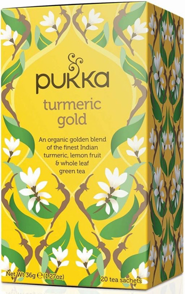 PUKKA čaj Turmeric gold BIO