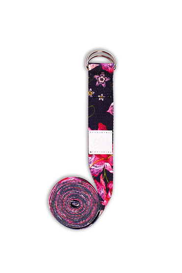YOGGYS - YOGA STRETCHING STRAP [WILD ORCHID]