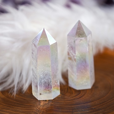 Krystal broušený Aura křišťál obelisk