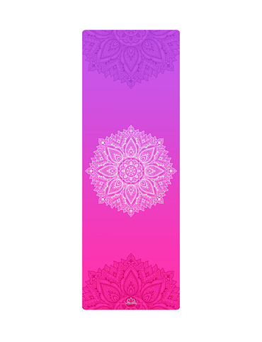 YOGGYS [MANDALA ROSE] designová podložka na jógu