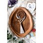 YOGGYS - Meditation Mala Necklace with Magnesite and Rudraksha