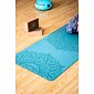 YOGGYS ALL YOGA MAT [MANDALA SEA BLUE] neklouzavá profesionální podložka na jógu tyrkysová s mandalou