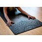 YOGGYS ALL YOGA MAT [MANDALA BLACK] neklouzavá profesionální podložka na jógu černá s mandalou