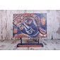 Painting Buddha PURPLE 39cm