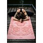 YOGGYS ALL YOGA MAT [HAMSA PEACH] neklouzavá podložka na jógu