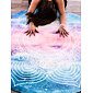 YOGGYS - MANDALA YOGA ROUND MAT - barevná kulatá jógová podložka ILLUMINATION