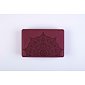 YOGGYS - designová jógová cihlička, pudrová/bordo [MANDALA]