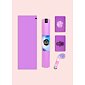 Yoga set with basic lavender yoga mat
