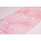YOGGYS [PINK TROPICAL] růžová designová jógová podložka s tropickým designem