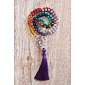 YOGGYS - Meditation Mala Necklace CHAKRAS - PURPLE