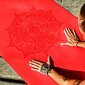 YOGGYS ALL YOGA MAT jógová podložka [MANDALA RED]