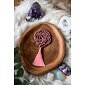 YOGGYS - Meditation Mala Necklace with Rhodonite