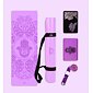 Multipack set with profi yoga mat HAMSA PURPLE